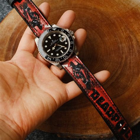 leather strap rolex